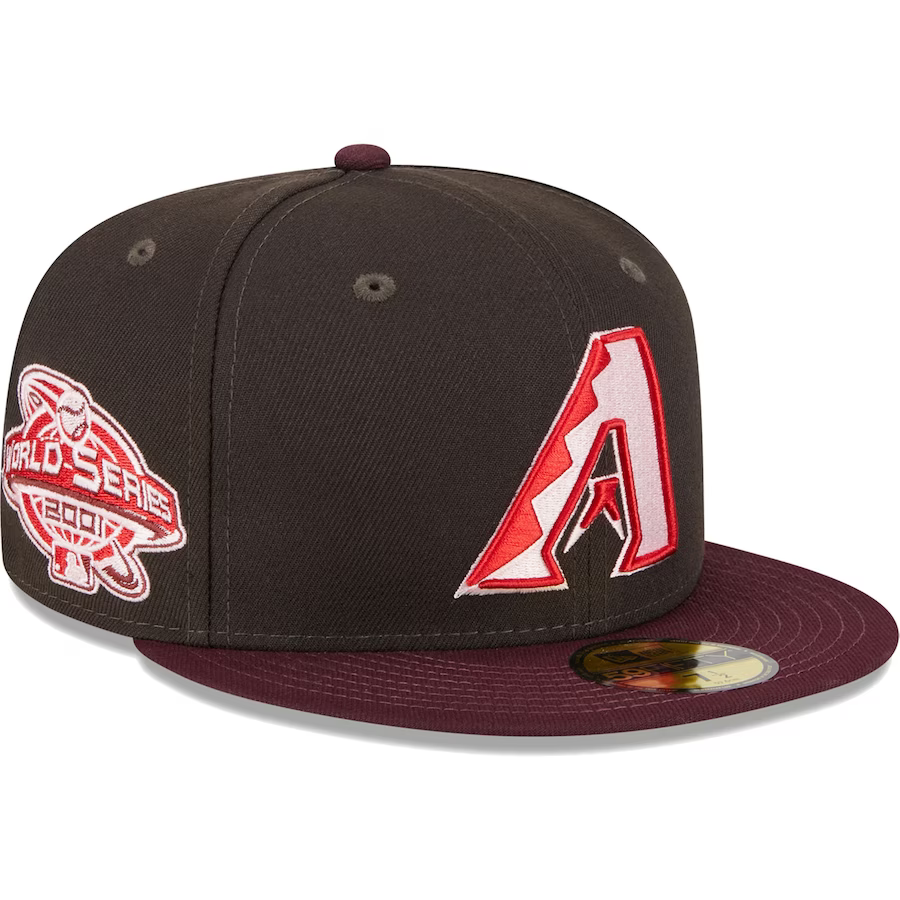 New Era Arizona Diamondbacks Chocolate Strawberry 2023 59FIFTY Fitted Hat