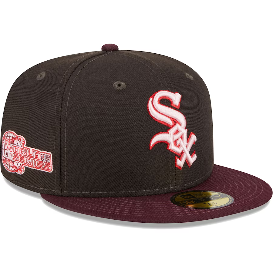 New Era Chicago White Sox Chocolate Strawberry 2023 59FIFTY Fitted Hat