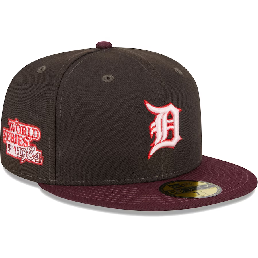 New Era Detroit Tigers Chocolate Strawberry 2023 59FIFTY Fitted Hat