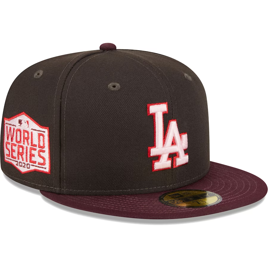 New Era Los Angeles Dodgers Chocolate Strawberry 2023 59FIFTY Fitted Hat