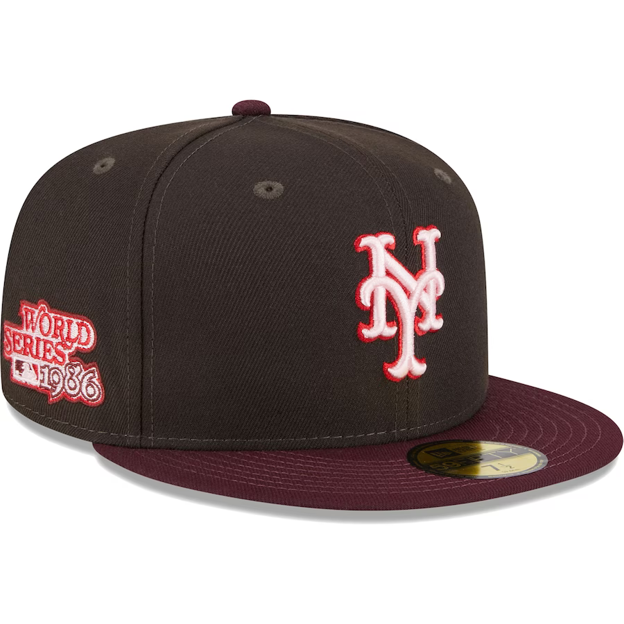 New Era New York Mets Chocolate Strawberry 2023 59FIFTY Fitted Hat