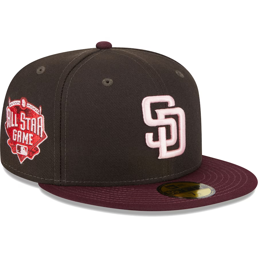 New Era San Diego Padres Chocolate Strawberry 2023 59FIFTY Fitted Hat