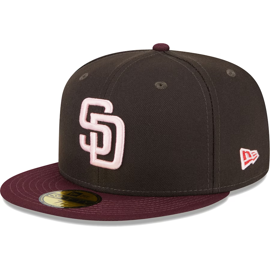 New Era San Diego Padres Chocolate Strawberry 2023 59FIFTY Fitted Hat