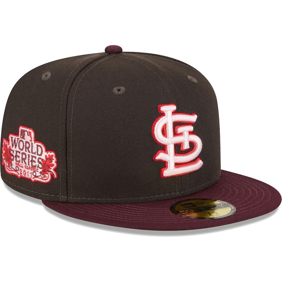 New Era St. Louis Cardinals Chocolate Strawberry 2023 59FIFTY Fitted Hat