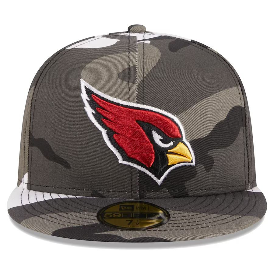 New Era Arizona Cardinals Urban Grey Camo 2023 59FIFTY Fitted Hat