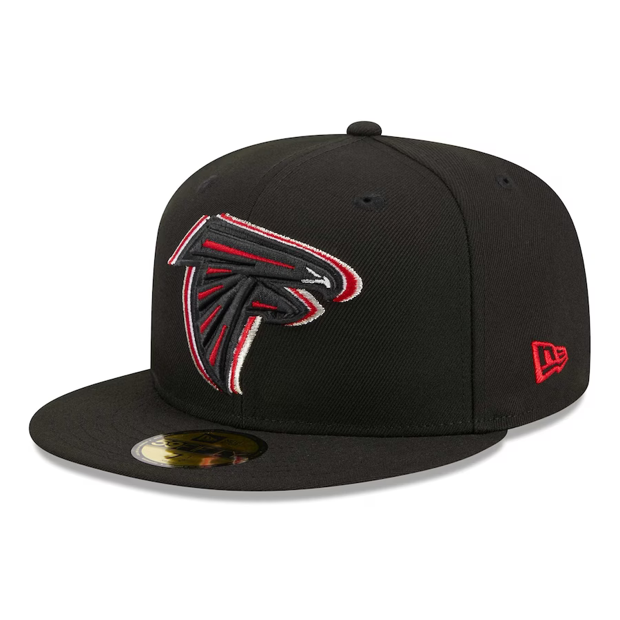 New Era Atlanta Falcons Triple Outline 2023 59FIFTY Fitted Hat