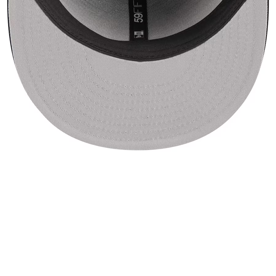 New Era Brooklyn Nets Black Neon Emblem 2023 59FIFTY Fitted Hat