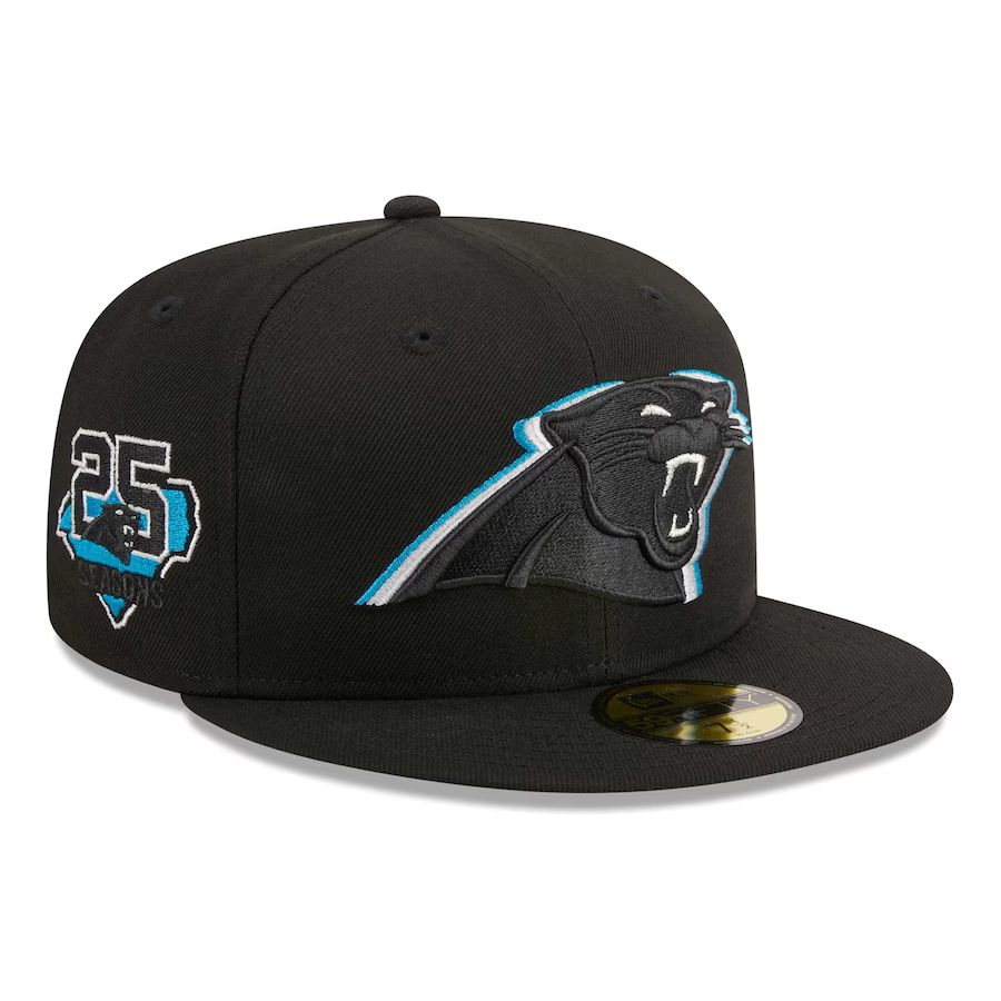 New Era Carolina Panthers Triple Outline 2023 59FIFTY Fitted Hat