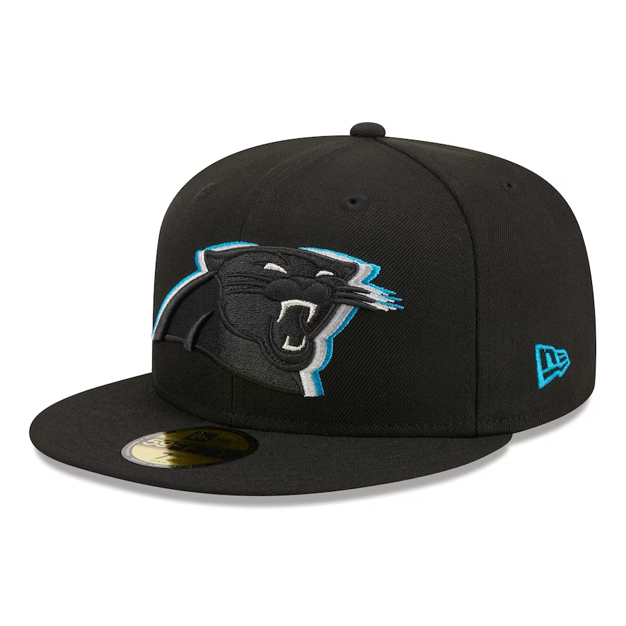 New Era Carolina Panthers Triple Outline 2023 59FIFTY Fitted Hat