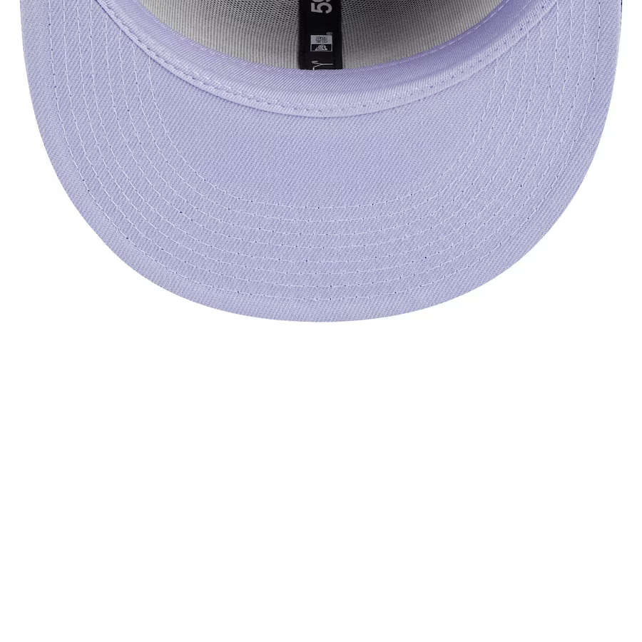 New Era Chicago White Sox Black/Purple Pastel Undervisor 2023 59FIFTY Fitted Hat