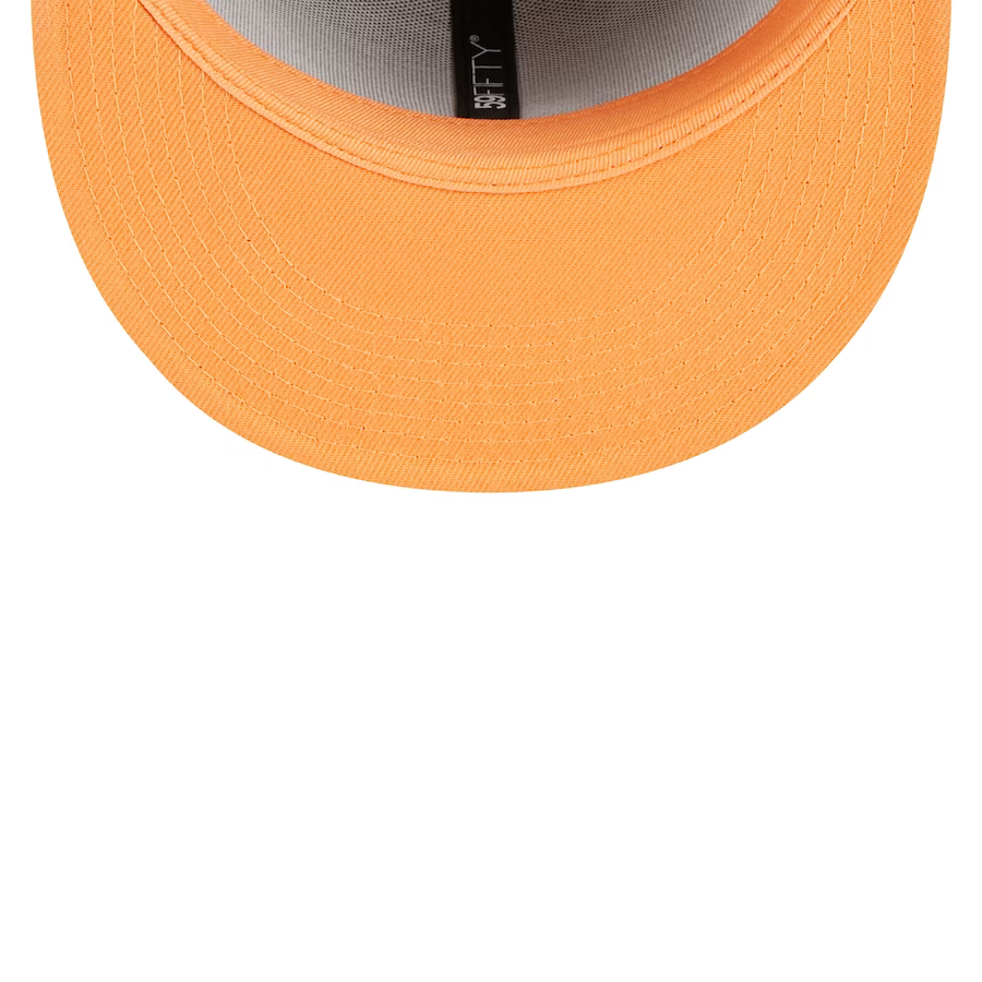 New Era Chicago White Sox Black/Orange Pastel Undervisor 2023 59FIFTY Fitted Hat
