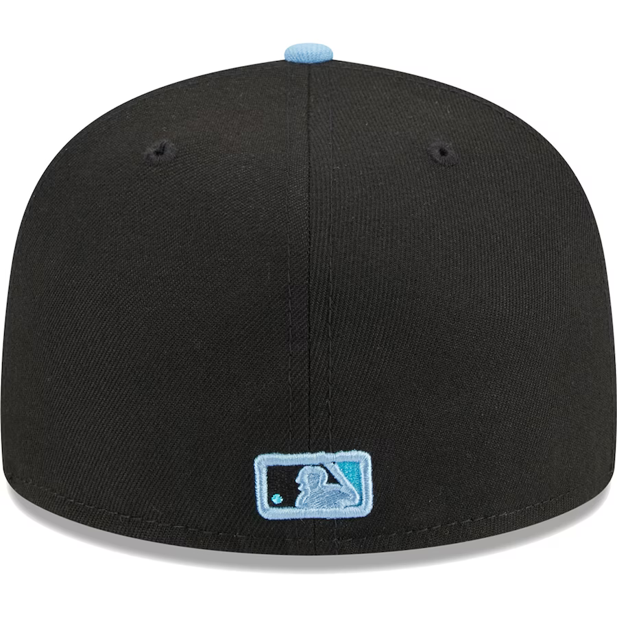 New Era Chicago White Sox Black/Baby Blue Pastel Undervisor 2023 59FIFTY Fitted Hat