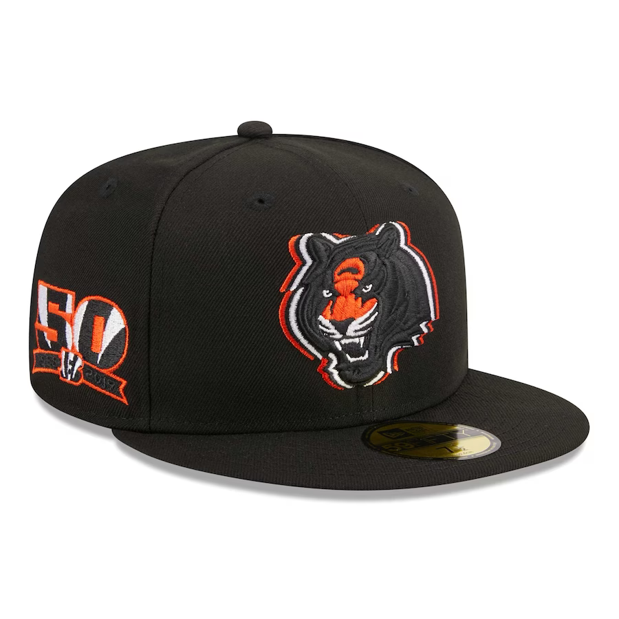 New Era Cincinnati Bengals Triple Outline 2023 59FIFTY Fitted Hat