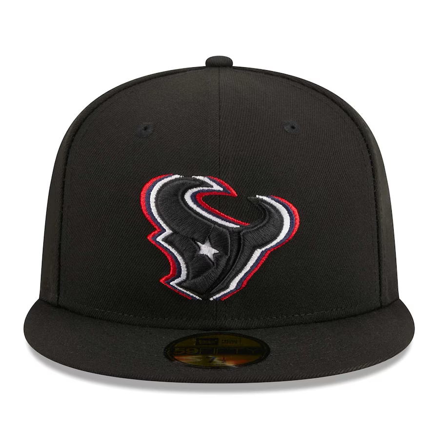 Texans Rivals Hats New Era Houston Texans Triple Outline 2023 59FIFTY Fitted Hat