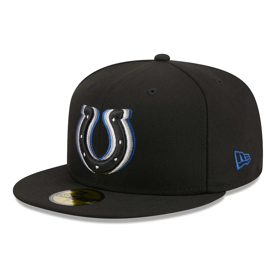 New Era Indianapolis Colts Triple Outline 2023 59FIFTY Fitted Hat