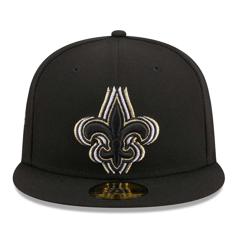 New Era New Orleans Saints Triple Outline 2023 59FIFTY Fitted Hat