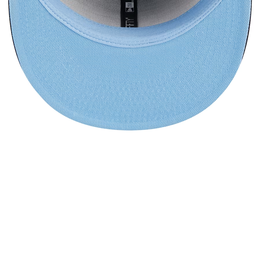 New Era New York Mets Black/Baby Blue Pastel Undervisor 2023 59FIFTY Fitted Hat
