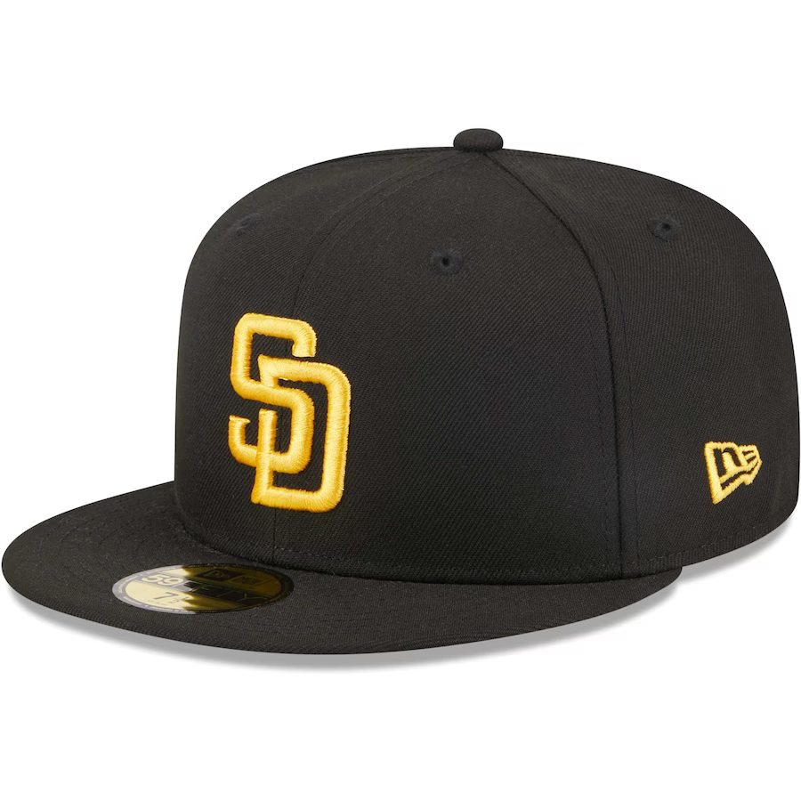 New Era San Diego Padres Black Neon Emblem 2023 59FIFTY Fitted Hat