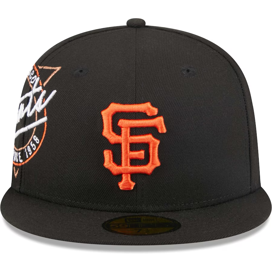 New Era San Francisco Giants Black Neon Emblem 2023 59FIFTY Fitted Hat