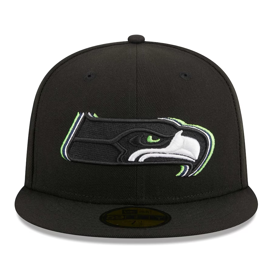 Seahawks fitted hat sales