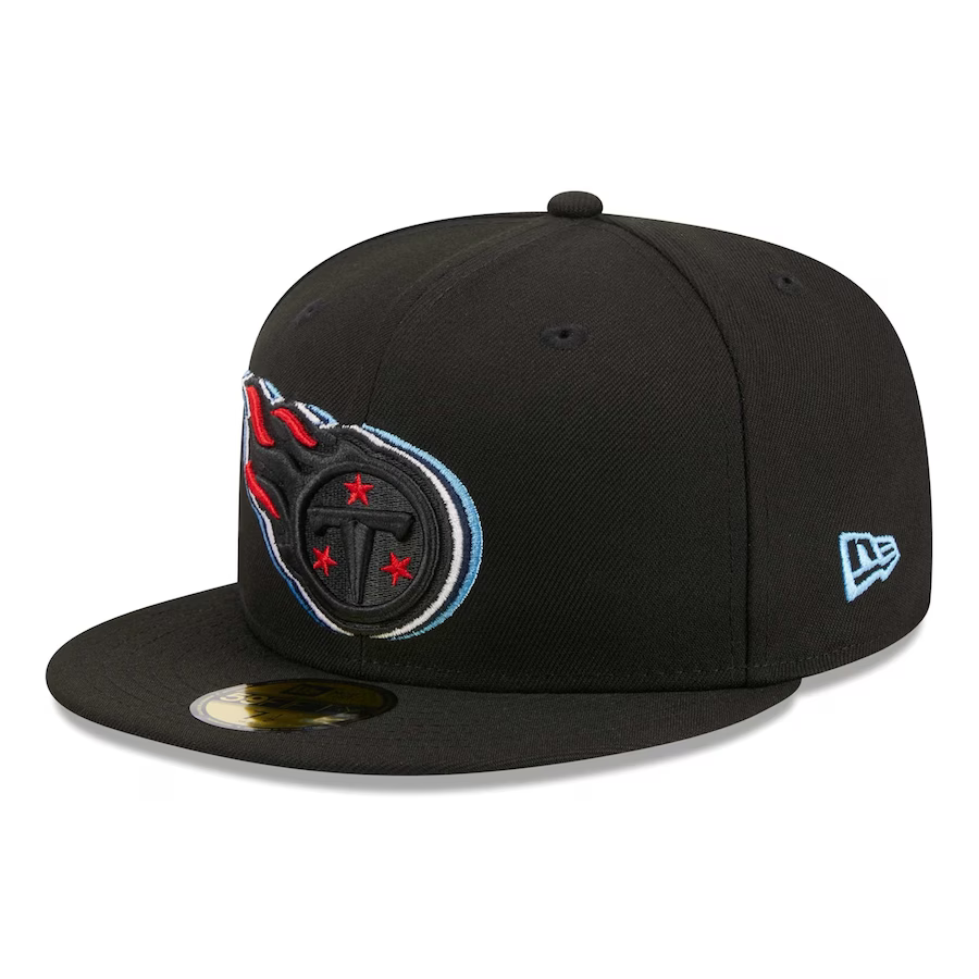 New Era Tennessee Titans Triple Outline 2023 59FIFTY Fitted Hat