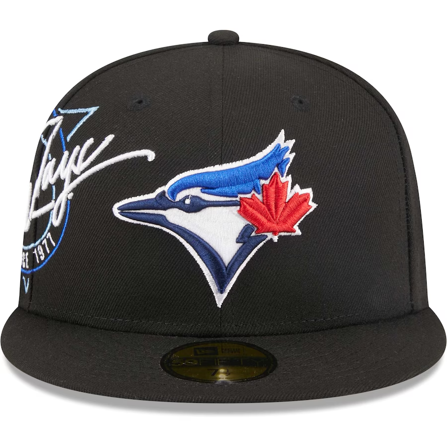 New Era Toronto Blue Jays Black Neon Emblem 2023 59FIFTY Fitted Hat