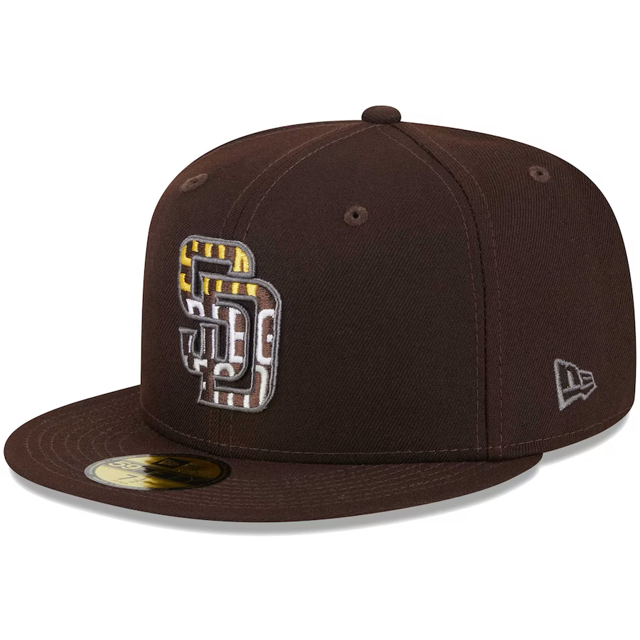 New Era San Diego Padres Script Fill 2023 59FIFTY Fitted Hat