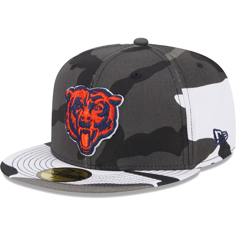 New Era Chicago Bears ALT Urban Grey Camo 2023 59FIFTY Fitted Hat