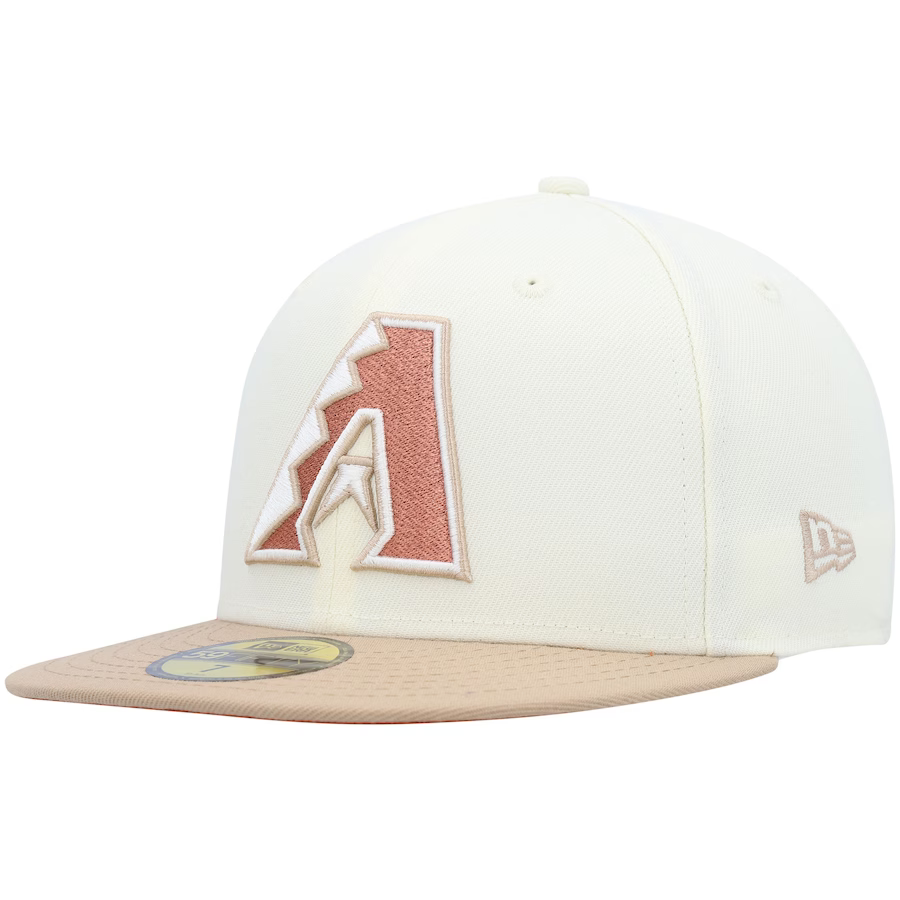 New Era Arizona Diamondbacks Chrome/Camel Rust Undervisor 59FIFTY ...