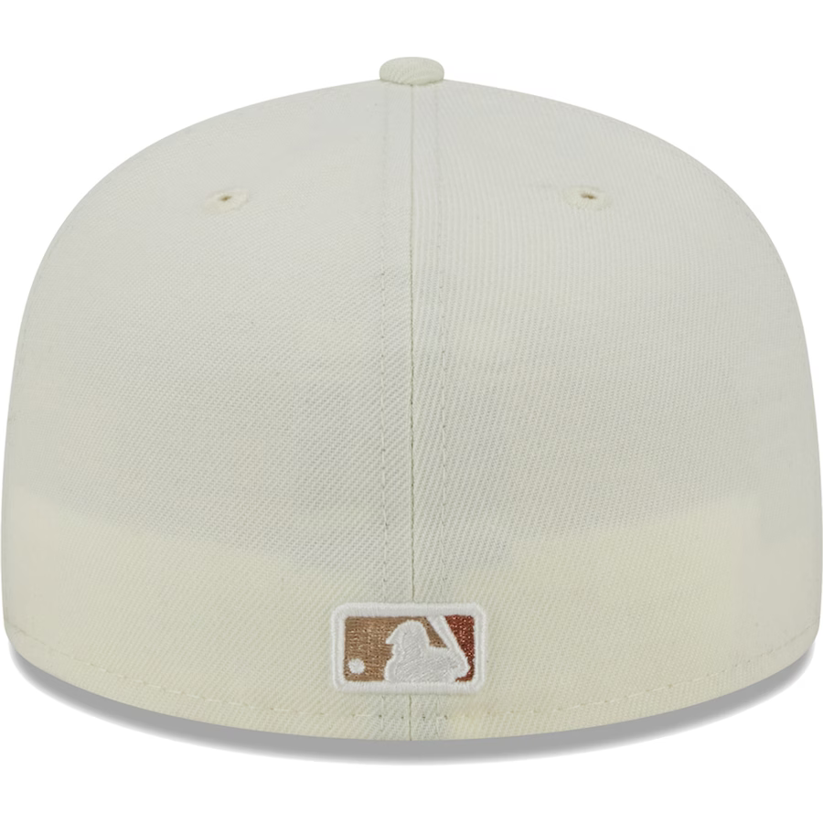 New Era Atlanta Braves Chrome/Camel Rust Undervisor 59FIFTY Fitted Hat