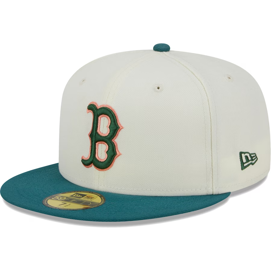 New Era Boston Red Sox Chrome Evergreen 2023 59FIFTY Fitted Hat