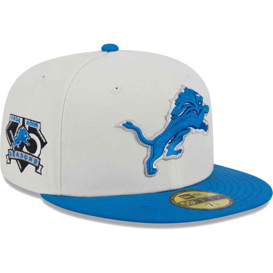 New Era Detroit Lions Retro 2023 59FIFTY Fitted Hat