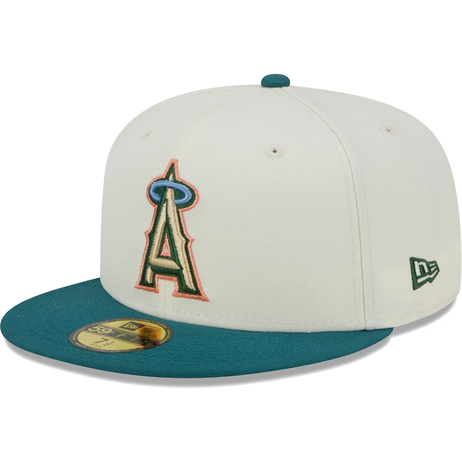 New Era Los Angeles Angels Chrome Evergreen 2023 59FIFTY Fitted Hat