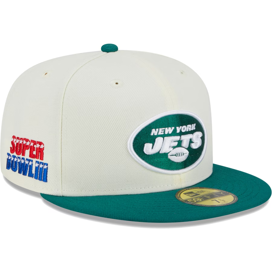 New Era New York Jets Retro 2023 59FIFTY Fitted Hat
