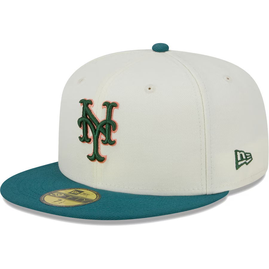 New Era New York Mets Chrome Evergreen 2023 59FIFTY Fitted Hat