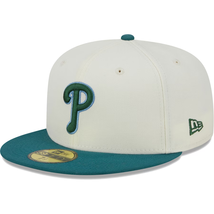 New Era Philadelphia Phillies Chrome Evergreen 2023 59FIFTY Fitted Hat