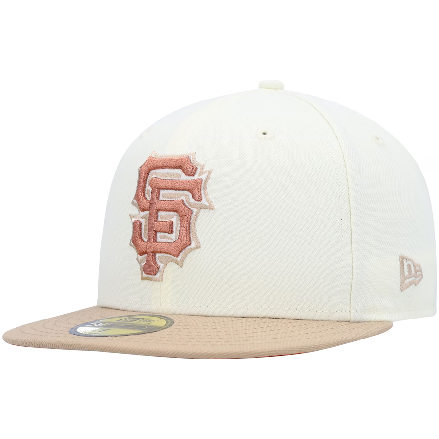 New Era San Francisco Giants Chrome/Camel Rust Undervisor 59FIFTY Fitted Hat