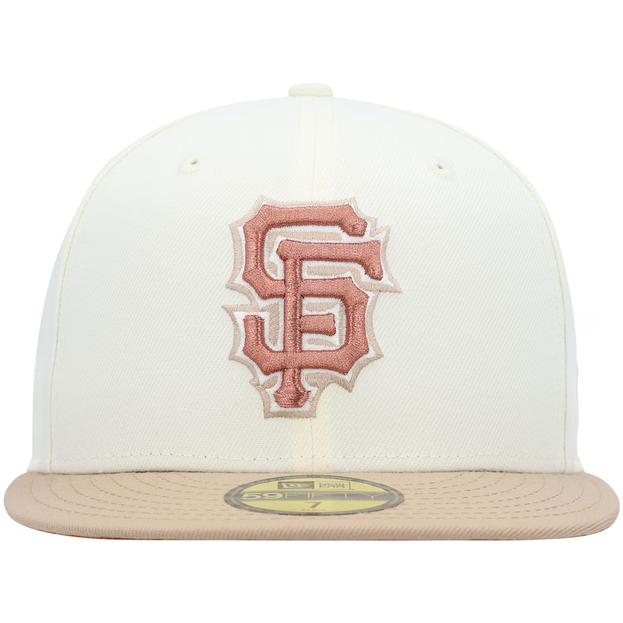 New Era San Francisco Giants Chrome/Camel Rust Undervisor 59FIFTY Fitted Hat
