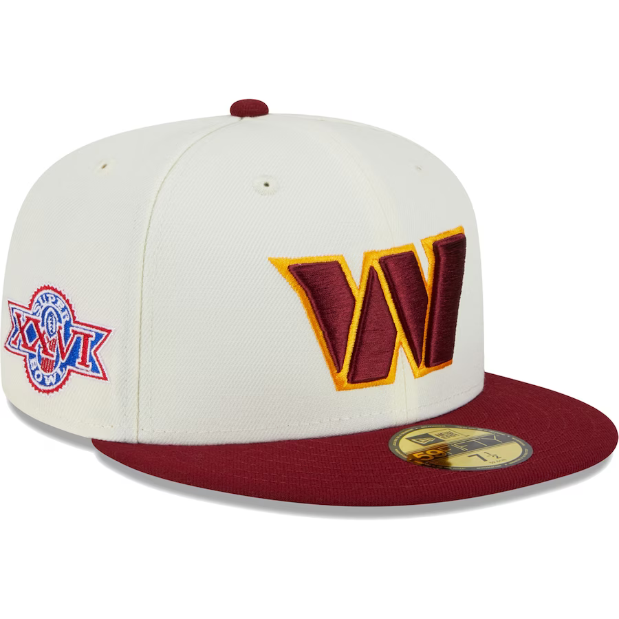 Comanders Cap New Era Washington Commanders Retro 2023 59FIFTY Fitted Hat