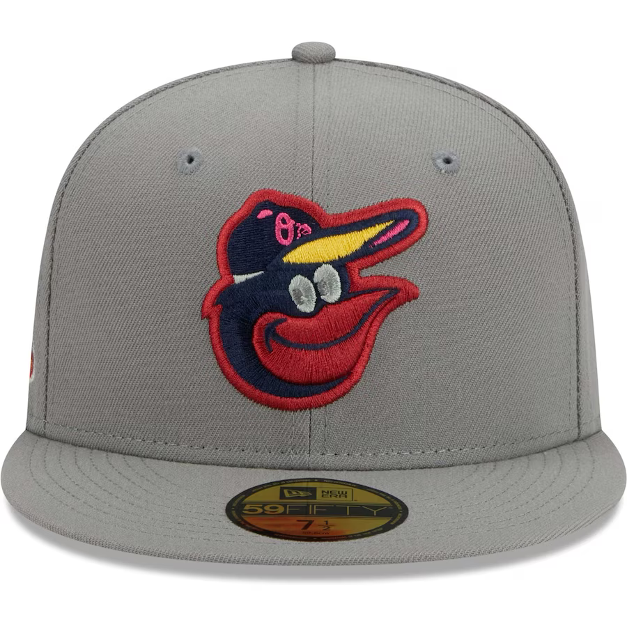 New Era Baltimore Orioles Gray Color Pack 2023 59FIFTY Fitted Hat