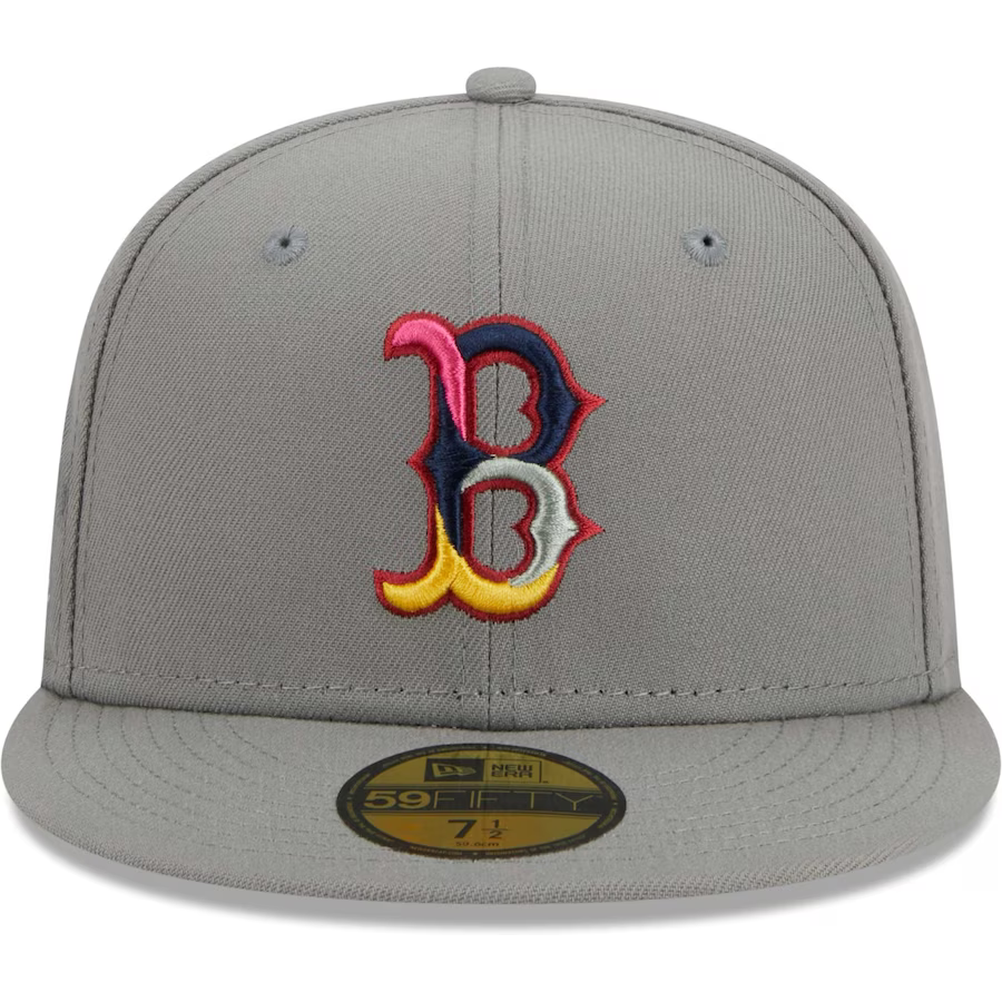 New Era Boston Red Sox Gray Color Pack 2023 59FIFTY Fitted Hat