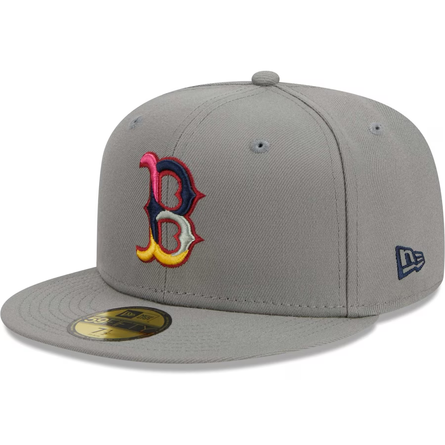 New Era Boston Red Sox Gray Color Pack 2023 59FIFTY Fitted Hat