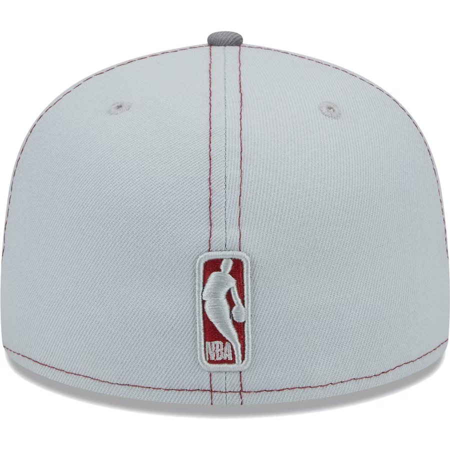 New Era Cleveland Cavaliers Gray Color Pop 2023 59FIFTY Fitted Hat