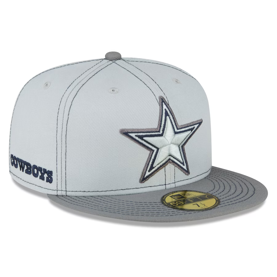 Dallas cowboys fitted hats deals