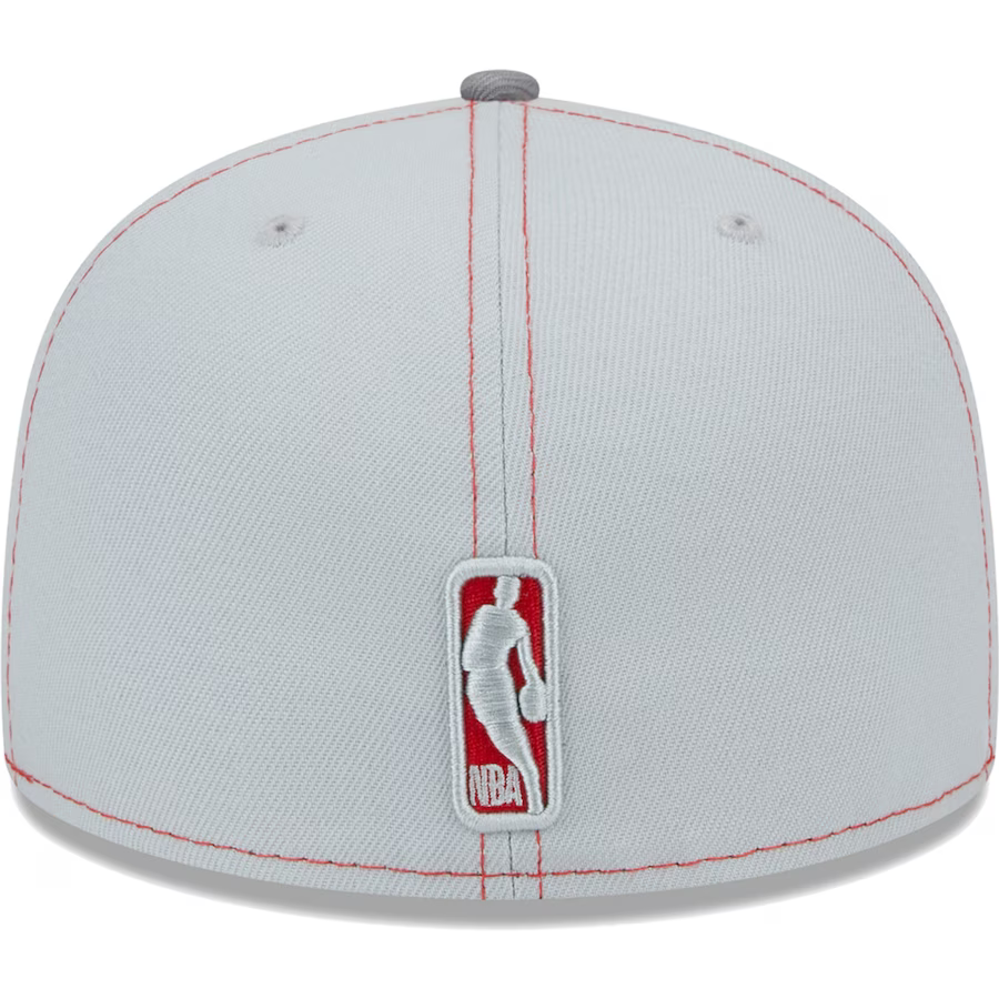 New Era Houston Rockets Gray Color Pop 2023 59FIFTY Fitted Hat