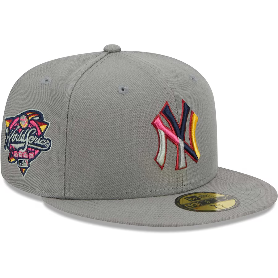 New Era New York Yankees Gray Color Pack 2023 59FIFTY Fitted Hat new-era-new-york-yankees-gray-color-pack-2023-59fifty-fitted-hat