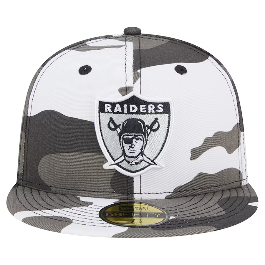 New Era Las Vegas Raiders ALT Urban Grey Camo 2023 59FIFTY Fitted Hat