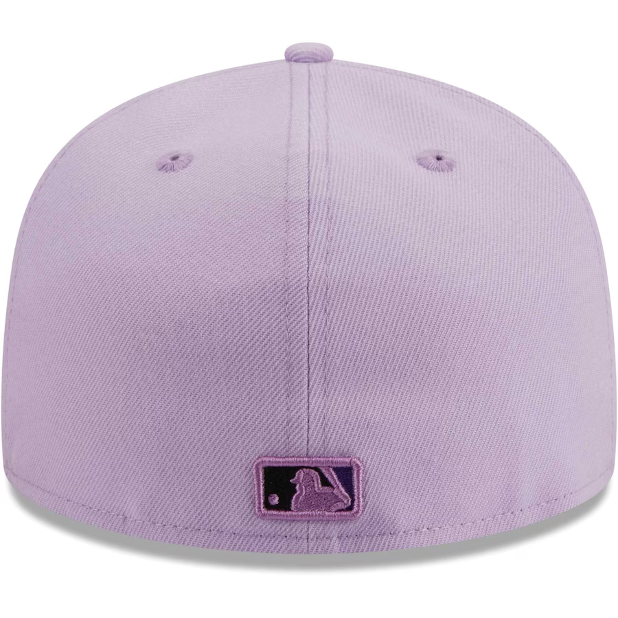 New Era Atlanta Braves Lavender 2023 59FIFTY Fitted Hat