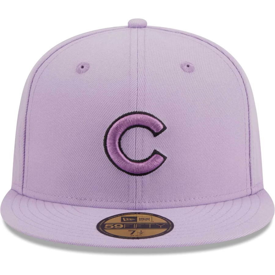 New Era Chicago Cubs Lavender 2023 59FIFTY Fitted Hat