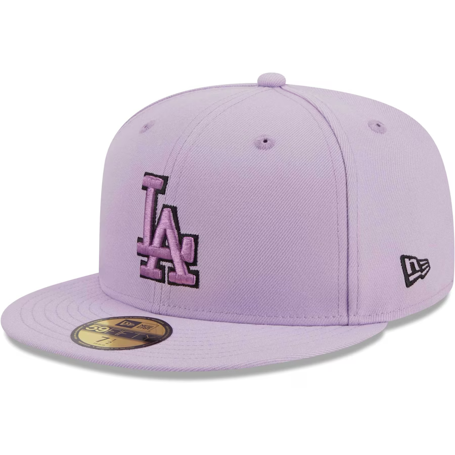 New Era Los Angeles Dodgers Lavender 2023 59FIFTY Fitted Hat